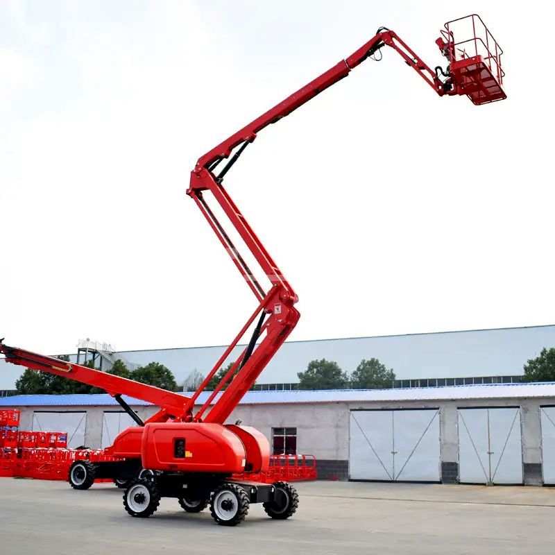 Опыт Применения Подъемника С Шарнирной Стрелой Опыт Применения Подъемника С Шарнирной Стрелой