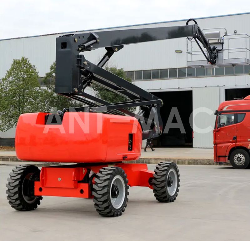 Опыт Применения Подъемника С Шарнирной Стрелой Опыт Применения Подъемника С Шарнирной Стрелой