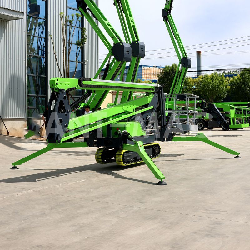 Unrivaled Performance: The Crawler Spider Boom Lift