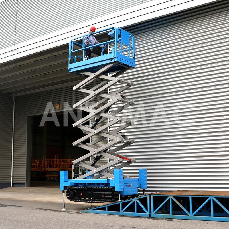 One-Button Hydraulic Outrigger Leveling for Scissor Lifts: Redefines Aerial Work Efficiency