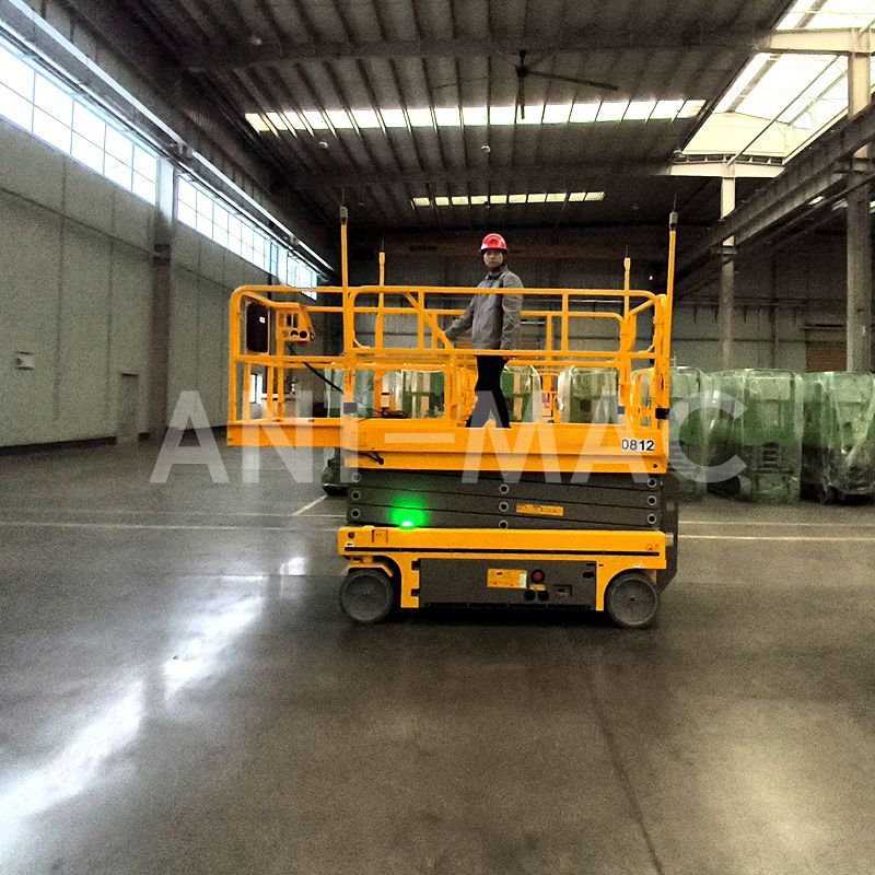 460kg Heavy-Duty Lift: 9.9M Reach + 30% Gradeability for Indoor & Outdoor Aerial Work