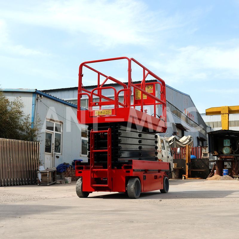11.8M High-Rise Reach: Steady, Strong Scissor Lift for 10+ Meter Aerial Tasks