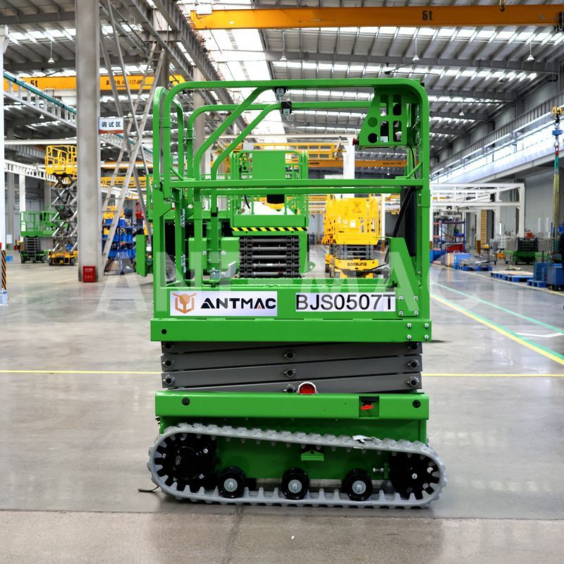6.6m Compact & Agile Crawler Scissor Lift: Tame Narrow - Space High - Reach Jobs