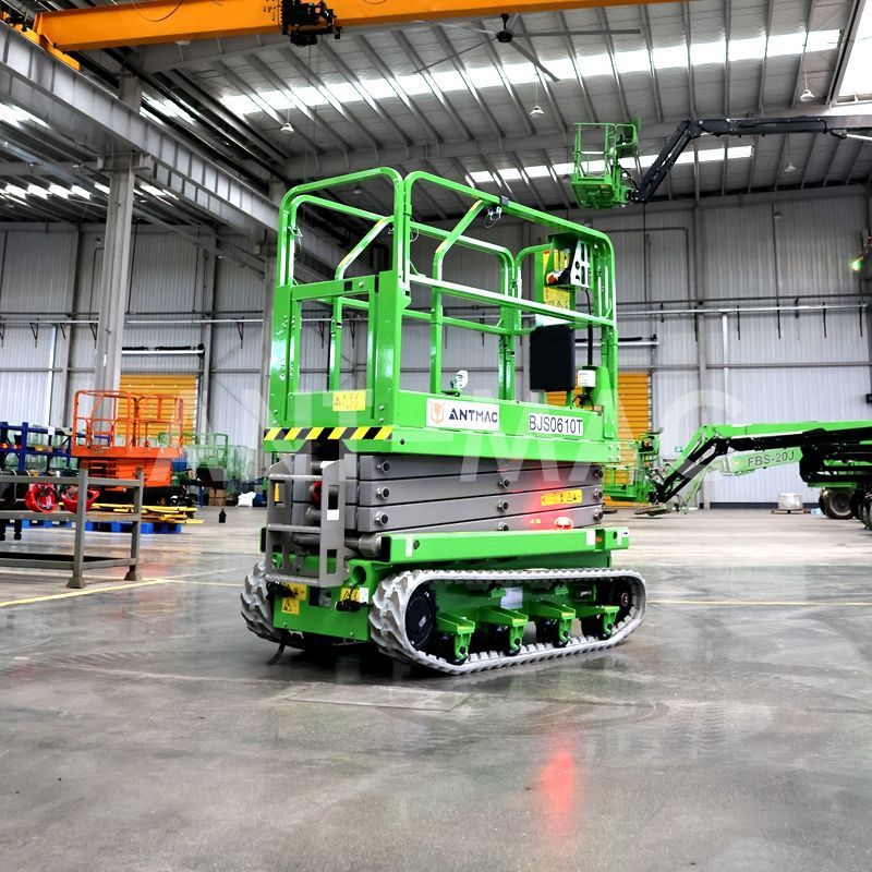 8.3m Crawler Scissor Lift: 2-Person Capacity for Narrow Space High-Reach Work
