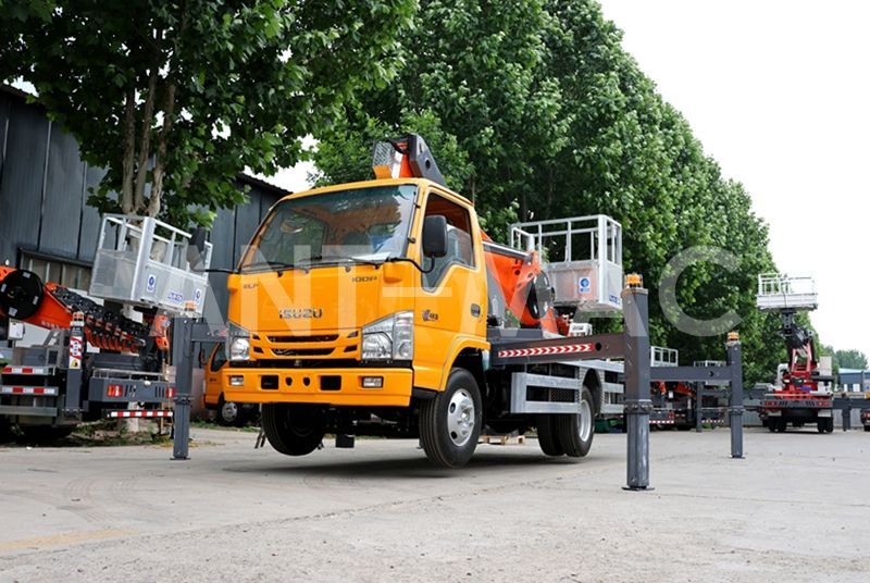 Telescopic Boom Aerial Work Vehicle 