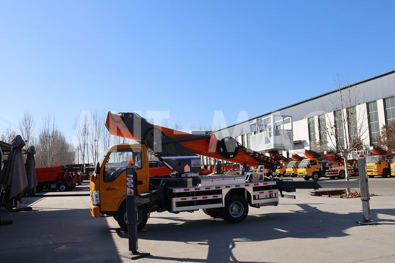 Truck Mounted Aerial Work Platform Engineered for High Altitude Tasks