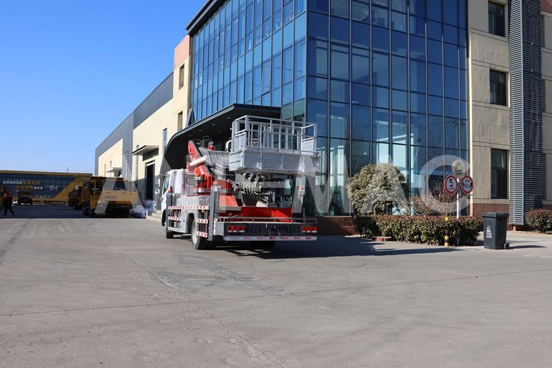 Truck Mounted Aerial Work Platform Engineered for High Altitude Tasks