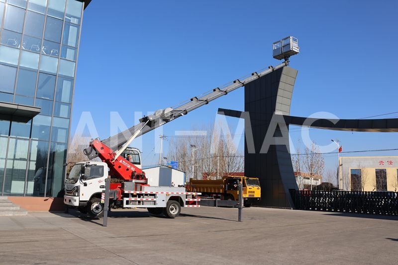 Truck Mounted Aerial Work Platform Engineered for High Altitude Tasks