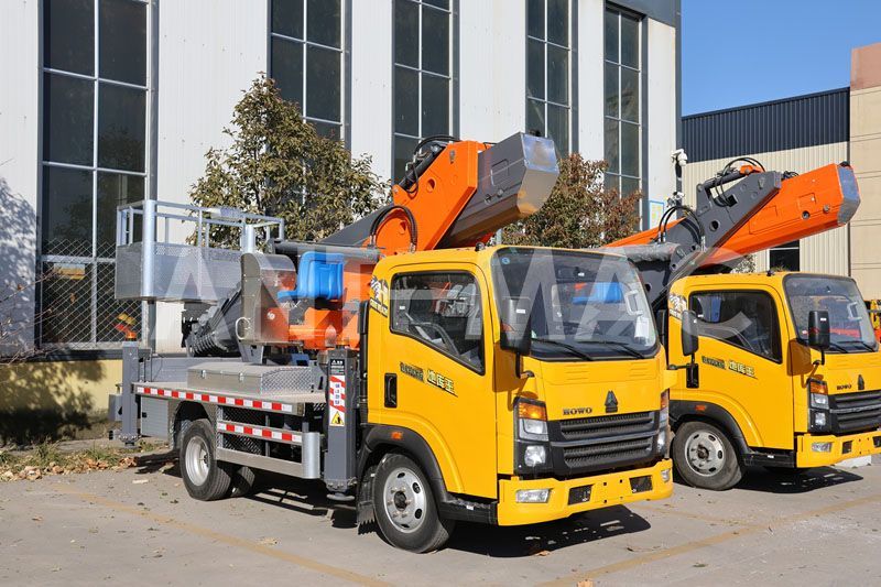Truck Mounted Aerial Work Platform Engineered for High Altitude Tasks
