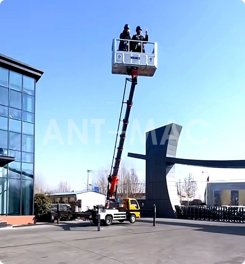 Telescopic Boom Aerial Work Truck The Ultimate Aerial Solution