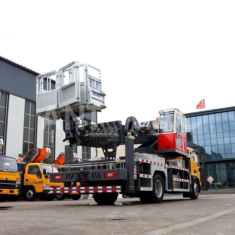 German Client Visits Ant for In - depth Inspection of Truck - Mounted Aerial Work Platforms