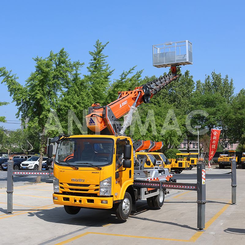 Vehicle-mounted aerial work platform
