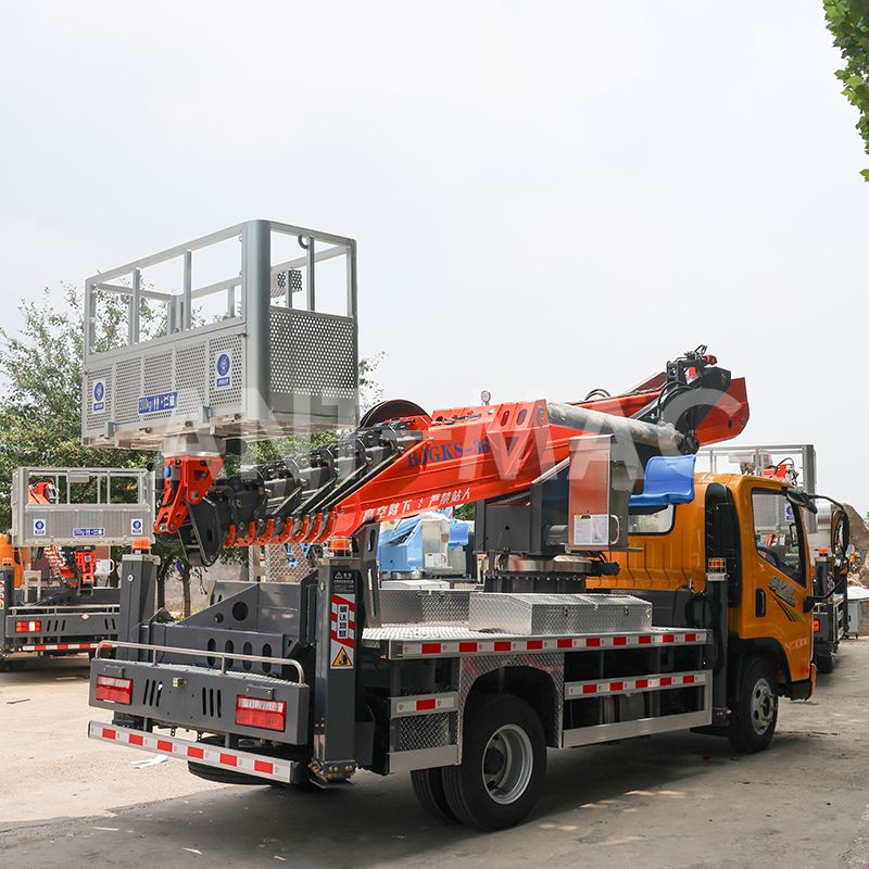 Vehicle-mounted aerial work platform
