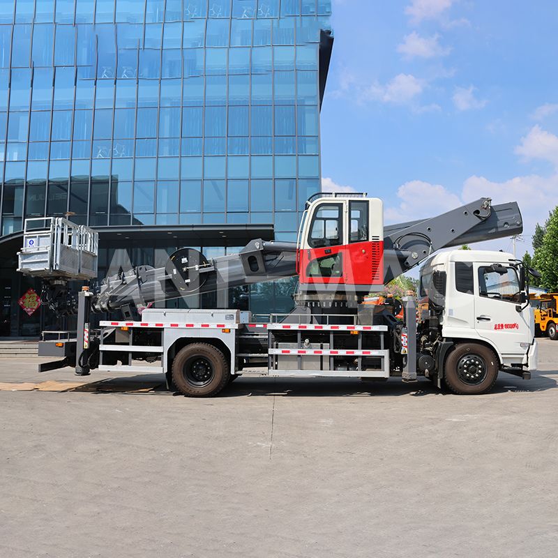 Vehicle-mounted aerial work platform