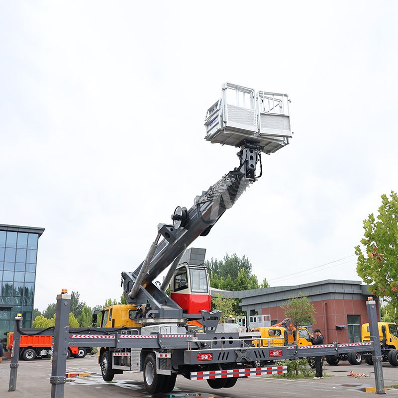 Vehicle-mounted aerial work platform