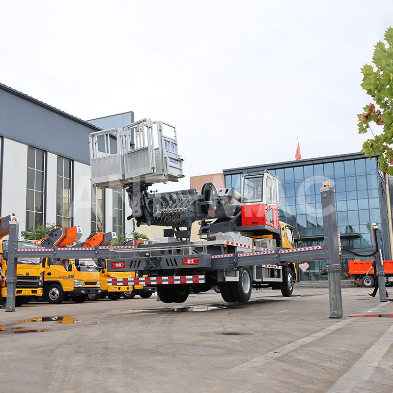Vehicle-mounted aerial work platform